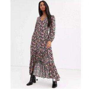 NWOT Asos Stradivarius ditsy floral midi dress size M